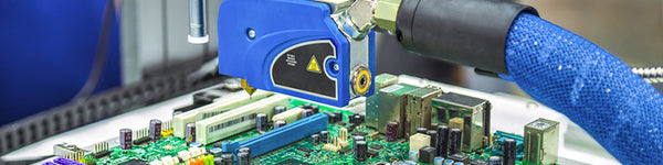 Hot melt equipment electronics assembly