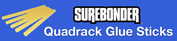 Surebonder Quadrack hot melt glue sticks