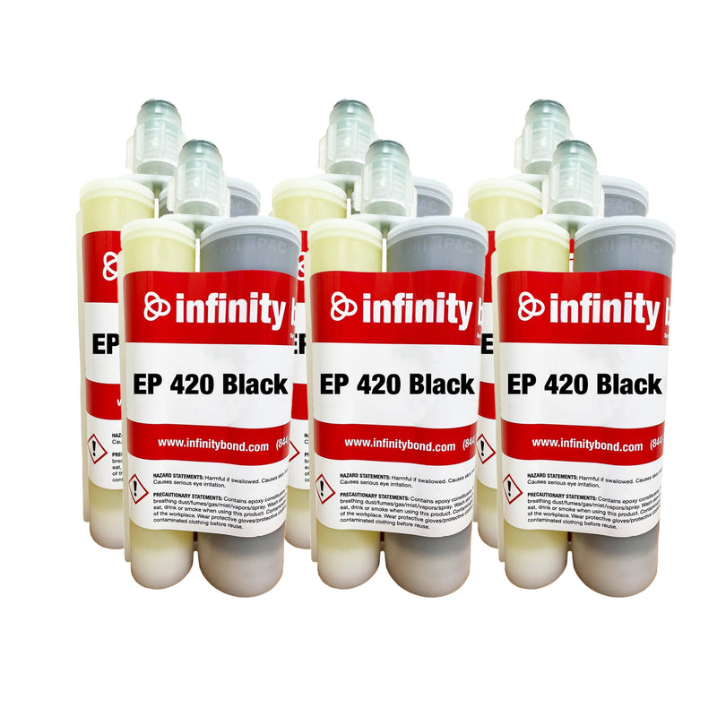 Infinity Bond EP 420 Black High Performance 20 Minute Epoxy Adhesive