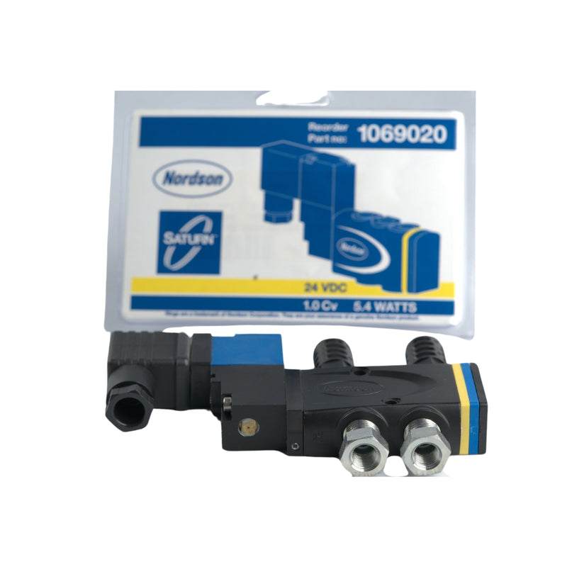 Genuine Nordson® 1069020 24VDC Saturn Solenoid Valve Replacement