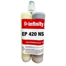 Infinity Bond EP 420 NS Black Non-Sag 20 Minute Epoxy Adhesive 400 ml cartridge