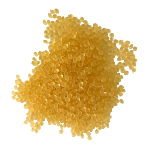 TEC Bond 7718 Bulk Hot Melt Pellets in Amber for Wood Knot Filling