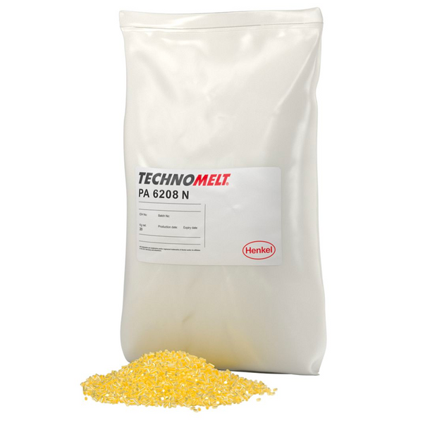 20 kg Sack of Henkel Technomelt PA 6208 Amber Plastic Bonding Hot Melt