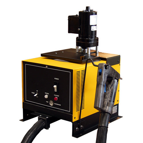 Axco AX10 bulk hot melt system with tank, hose and hand gun.