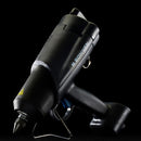 High temperature, pneumatic bulk adhesive glue gun