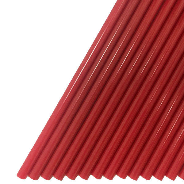 Colored blood red hot melt glue sticks